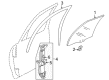 Diagram for Mazda Millenia Window Run - T001-59-605D