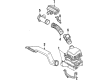 Diagram for Mazda MPV Air Duct - G601-13-221A