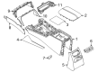 Diagram for Mazda CX-90 Grille - KJG2-64-91X-02