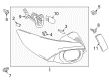 Diagram for Mazda CX-9 Light Socket - TK49-51-155