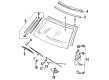 Diagram for Mazda 323 Car Mirror - B46069220A