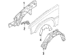 Diagram for Mazda B2000 Wheelhouse - UB40-56-140A