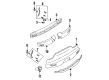 Diagram for Mazda RX-7 Emblem - FD01-51-711A