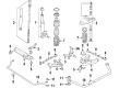Diagram for Mazda RX-7 Strut Housing - FA24-49-790