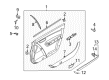 Diagram for Mazda CX-9 Power Window Switch - TD11-66-350A
