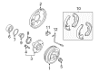 Diagram for Mazda Tribute Wheel Hub - EF91-26-150B
