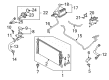 Diagram for Mazda Coolant Reservoir Cap - LFB7-15-355A