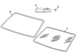 Diagram for Mazda B2300 Car Mirror - ZZM0-69-170A