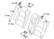 Diagram for Mazda Seat Belt - BCYN-57-790A