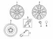 Diagram for Mazda Spare Wheel - 9965-46-4060