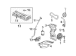 Diagram for Mazda B2300 Dipstick - 1F20-10-450