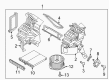 Diagram for Mazda 6 Blend Door Actuator - GRK6-61-B60