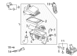 Diagram for Mazda 6 Vehicle Speed Sensor - FN01-21-550