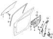 Diagram for Mazda Window Run - KB7W-59-605B