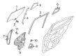Diagram for Mazda 3 Window Run - BHN9-73-602A