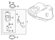 Diagram for Mazda 5 Fuel Filter - LFB6-13-ZE0