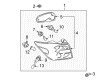 Diagram for Mazda Light Socket - GJ6A-51-074