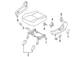 Diagram for Mazda Tribute Seat Switch - ZZC0-57-155