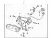 Diagram for Mazda 3 Fog Light - BAP8-51-680B