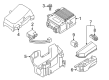 Diagram for Mazda Fuse - W611-66-739
