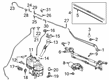 Diagram for Mazda Wiper Pivot - GBEF-67-360