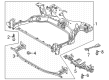 Diagram for Mazda Front Cross-Member - DN4E-34-80XB