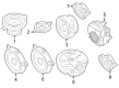 Diagram for Mazda CX-50 Subwoofer - K131-66-960