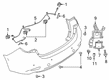 Diagram for Mazda 6 Parking Assist Sensor - GRT6-67-Y30E