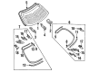 Diagram for Mazda Miata Weather Strip - GA7B-50-899