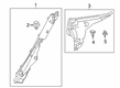 Diagram for Mazda 6 Pillar Panels - GHK1-68-770B-02