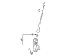 Diagram for Mazda MX-5 Miata Antenna Cable - N243-66-F50
