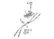 Diagram for Mazda 3 Shift Cable - B37F-46-500D