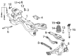 Diagram for Mazda Rear Crossmember - EH44-28-800A