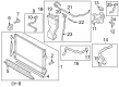 Diagram for Mazda Coolant Reservoir Cap - PX8F-15-355