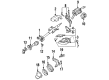 Diagram for Mazda MX-6 Ignition Lock Assembly - GA2A-76-290D