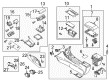Diagram for Mazda Shift Linkage Boot - BBM2-64-330