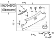 Diagram for Mazda MX-30 EV Emblem - DN4E-51-720