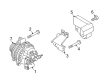 Diagram for Mazda MX-5 Miata Air Duct - L3P9-18-325C