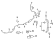 Diagram for Mazda CX-30 Parking Assist Sensor - B0J8-67-UC1-6D