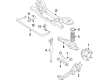 Diagram for Mazda 3 Axle Pivot Bushing - BP4K-28-156E