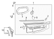 Diagram for Mazda CX-9 Light Socket - TK49-51-584