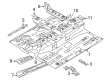 Diagram for Mazda 2 Rear Crossmember - D651-54-67YA