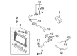 Diagram for Mazda Coolant Reservoir Cap - L3R1-15-205