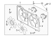 Diagram for Mazda 6 Radiator fan - PE11-15-025A