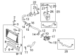 Diagram for Mazda Coolant Reservoir Cap - LFH1-15-205