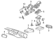 Diagram for Mazda B2300 Speed Sensor - 1F00-18-194