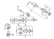 Diagram for Mazda Tribute Axle Shaft - ZZCA-25-60XA