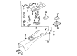 Diagram for Mazda Ashtray - FD01-64-610A-00