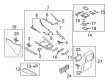 Diagram for Mazda CX-9 Interior Lights - TK54-64-170
