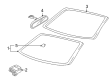 Diagram for Mazda 626 Windshield - GJ4H-63-900